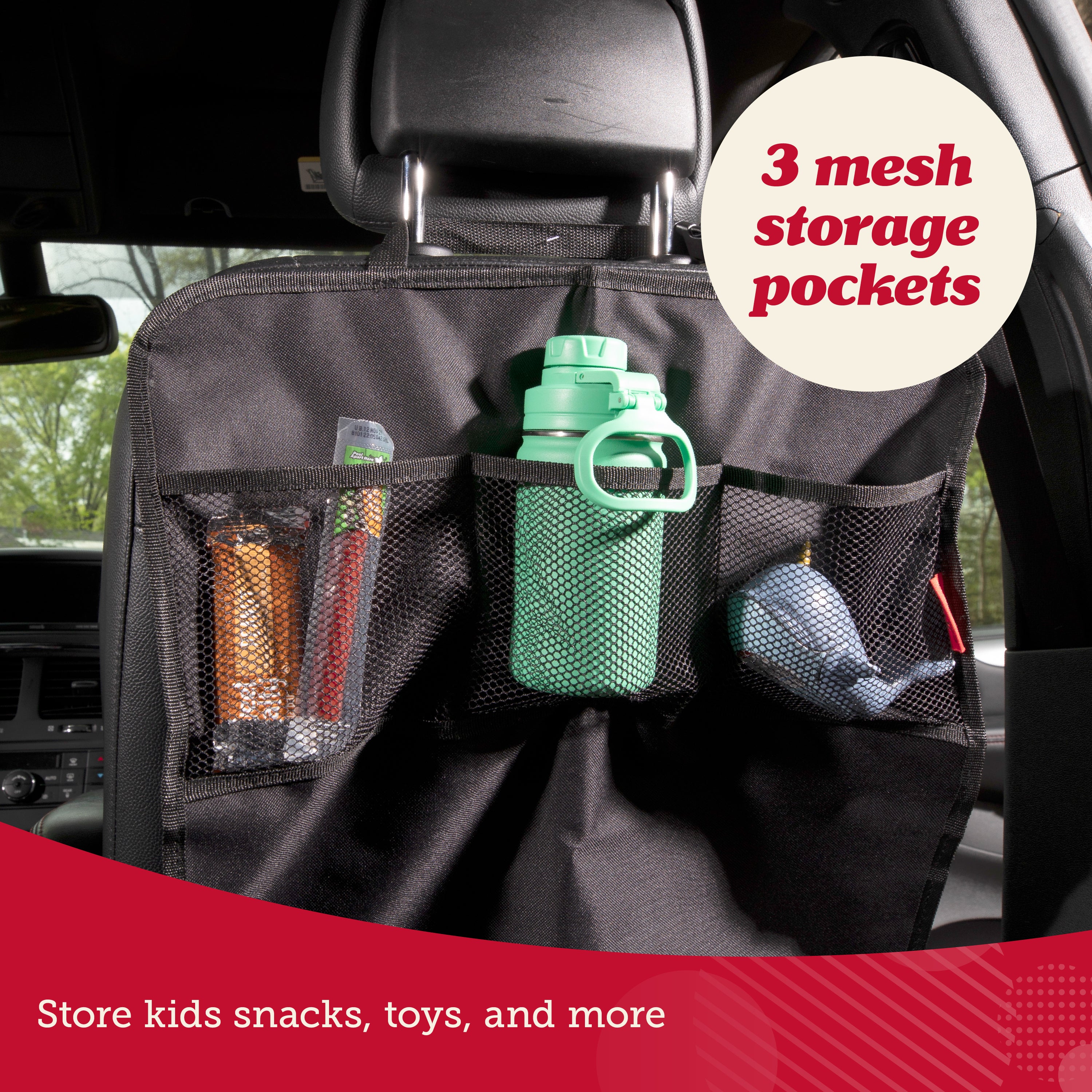 Car Seat Protector Kick Mat (2 Pack)
