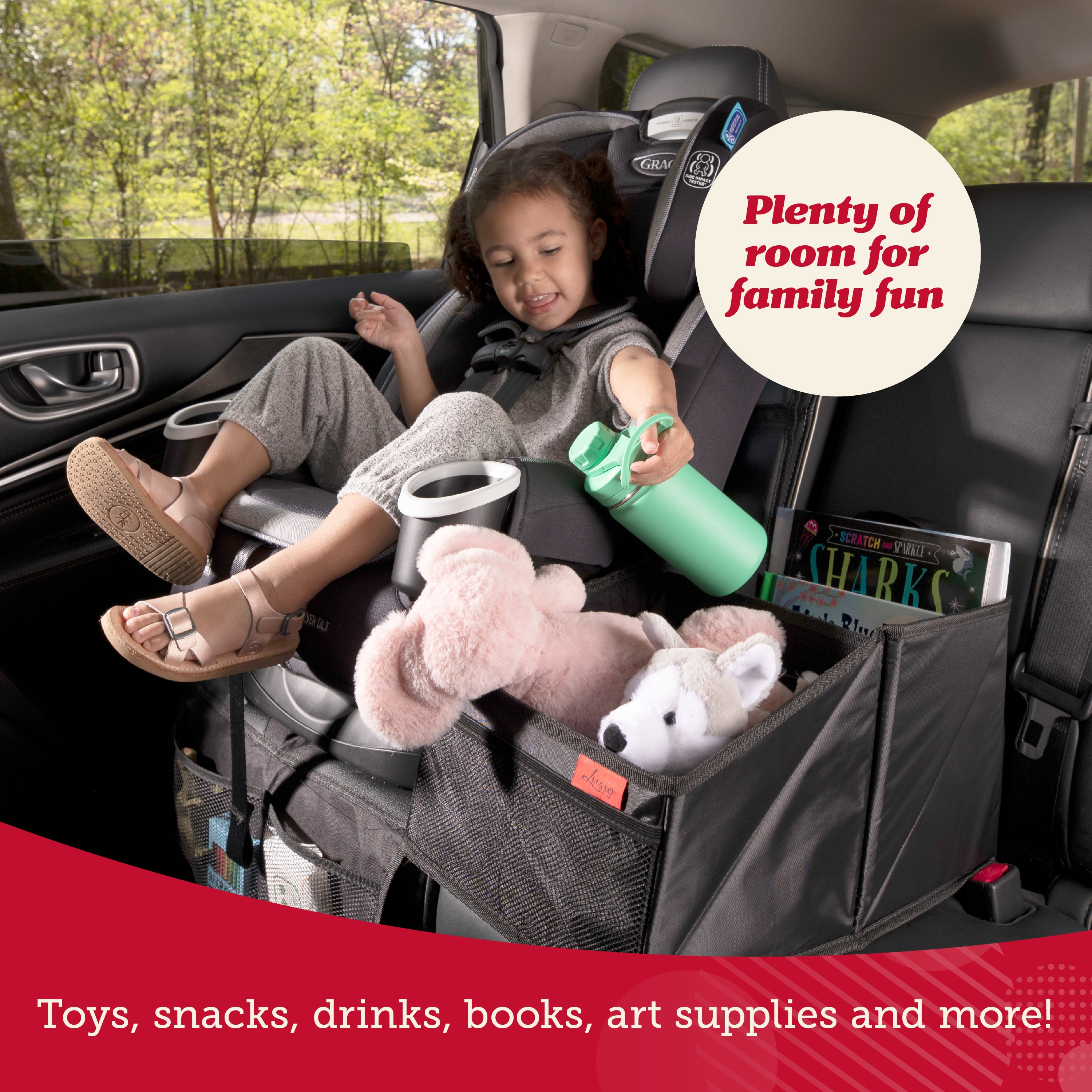 Car Seat Organizer Caddy