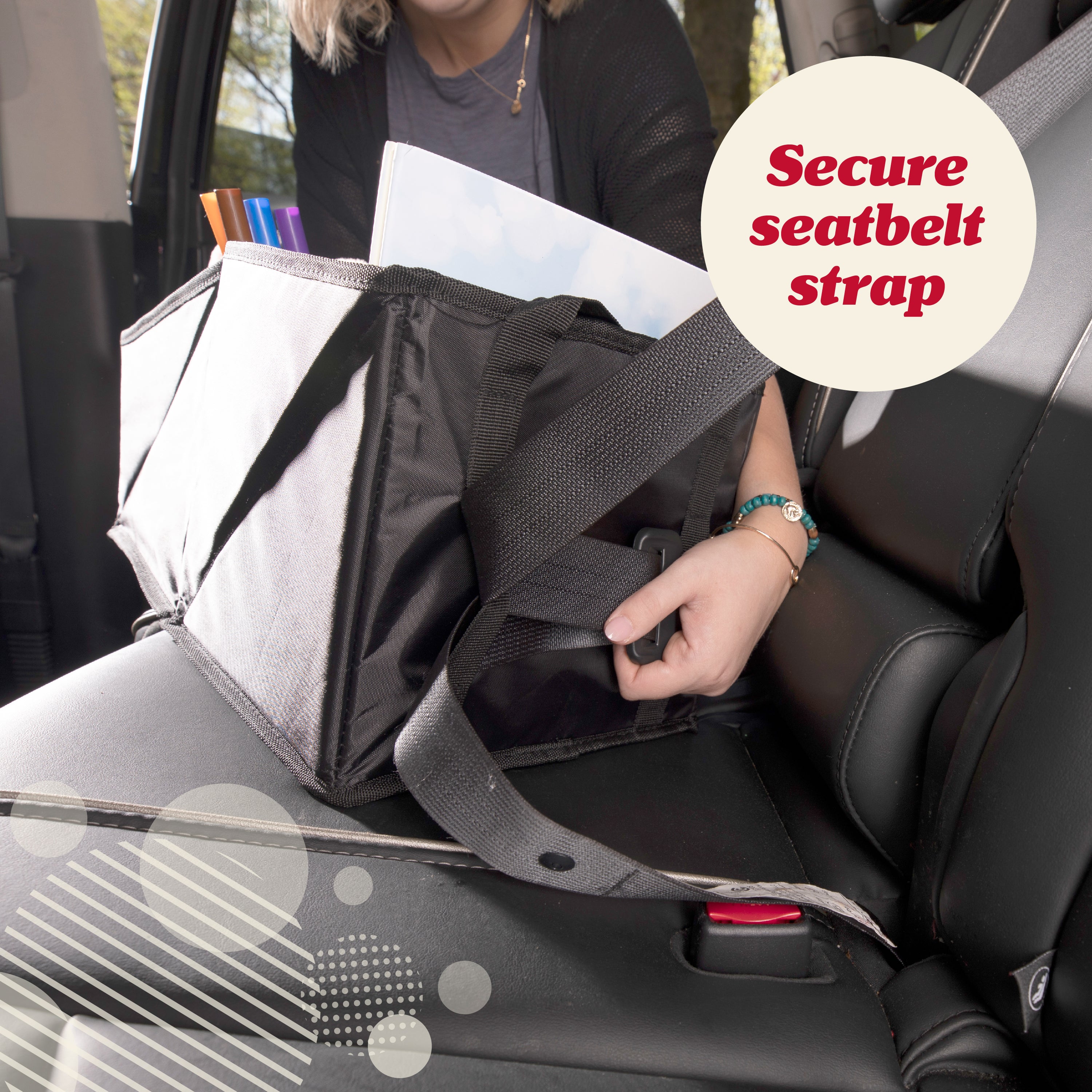 Car Seat Organizer Caddy