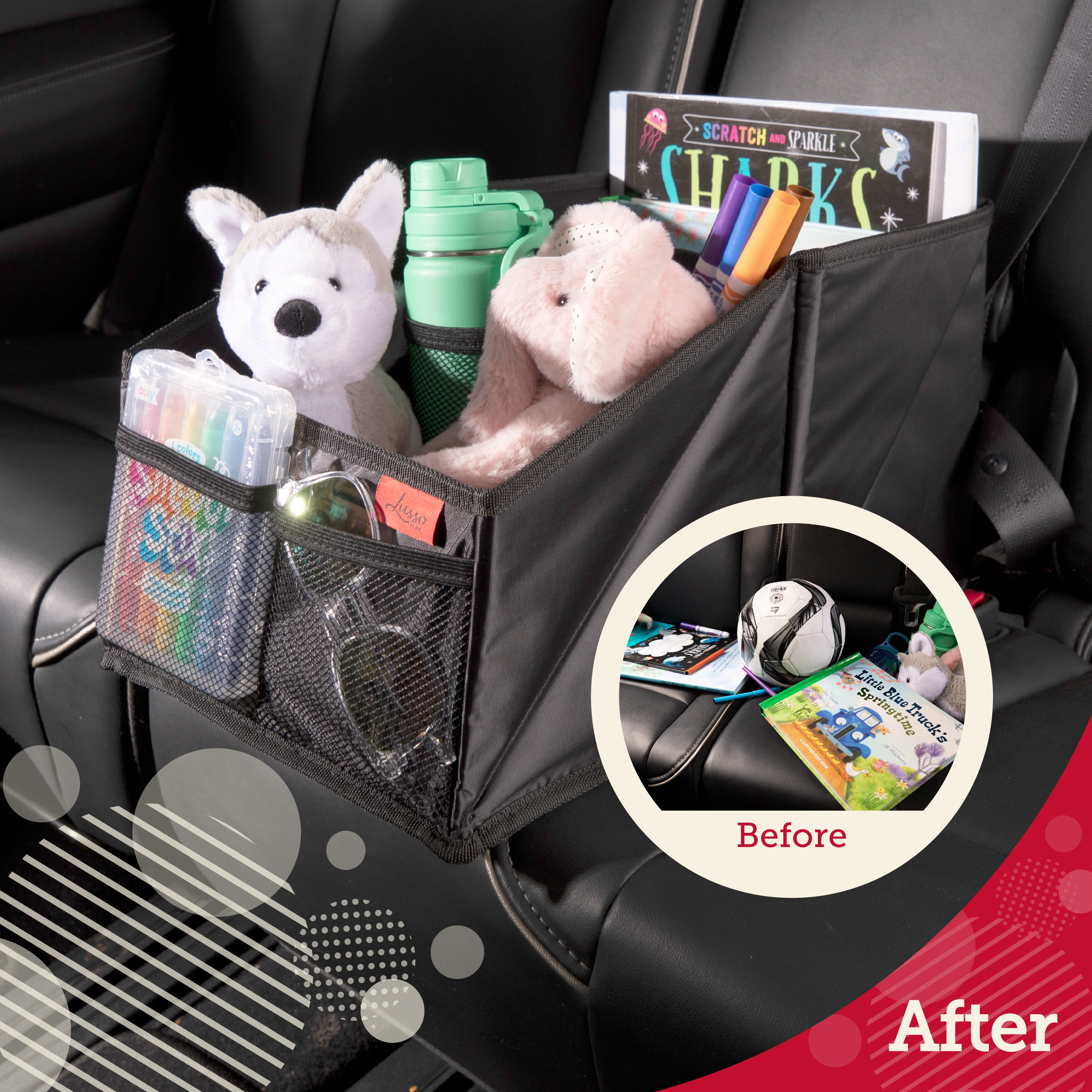 Car Seat Organizer Caddy