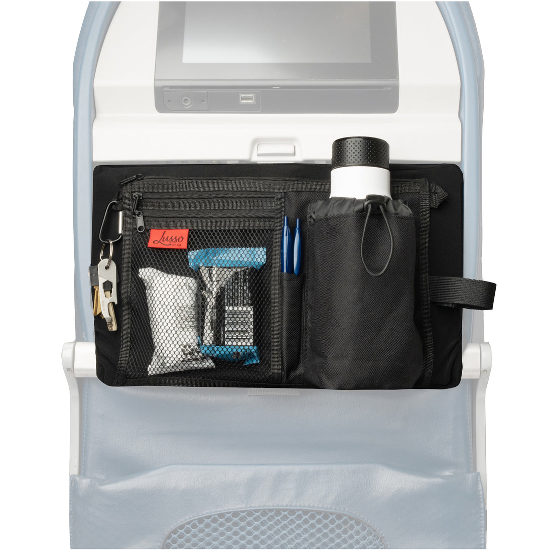 Airplane Tray Table Cover - Sanitary Cover & Seat Back Organizer