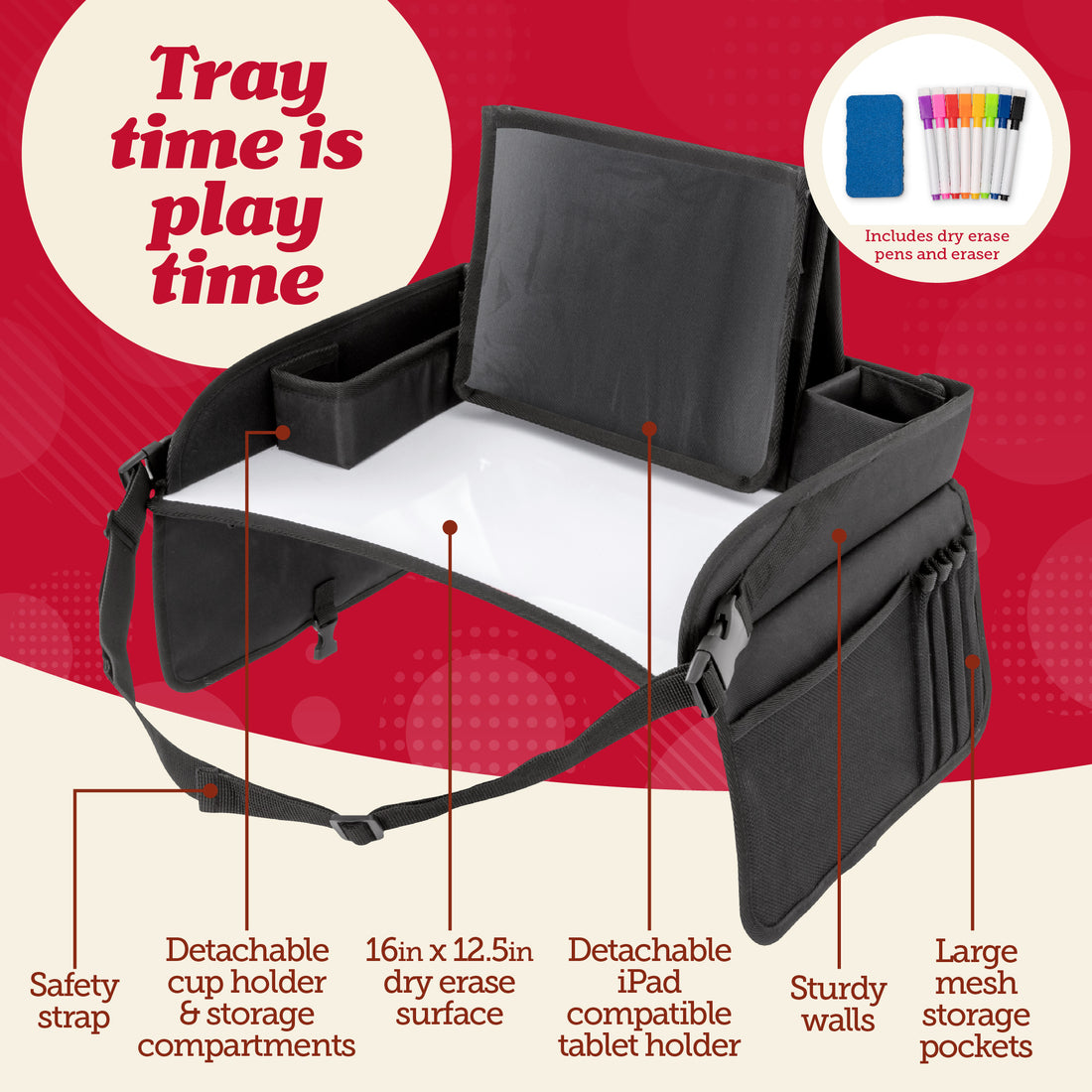 Kids Car Travel Tray