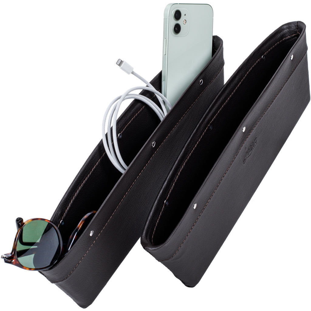 Lusso Gear Car Gap Organizer - No More Losing Keys Between Seats!