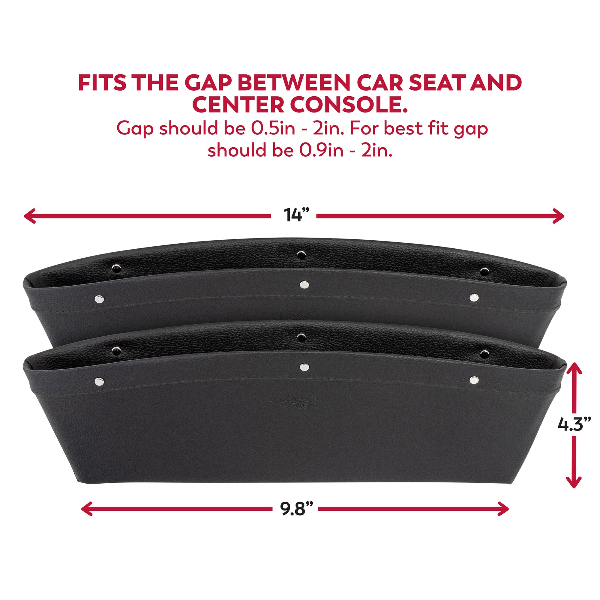 Car Seat Gap Filler and Organizer